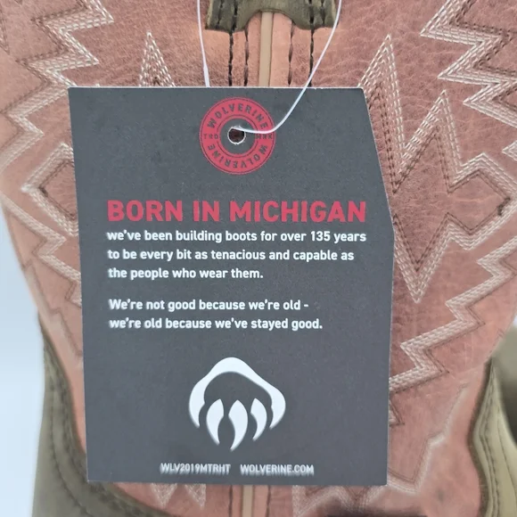 Wolverine Rancher Arrow Steel-Toe Waterproof Wellington Work Boots, Women's 6.5M - Picture 3 of 16